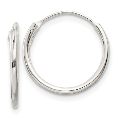 Sterlingsilber 1.3mm Creolen