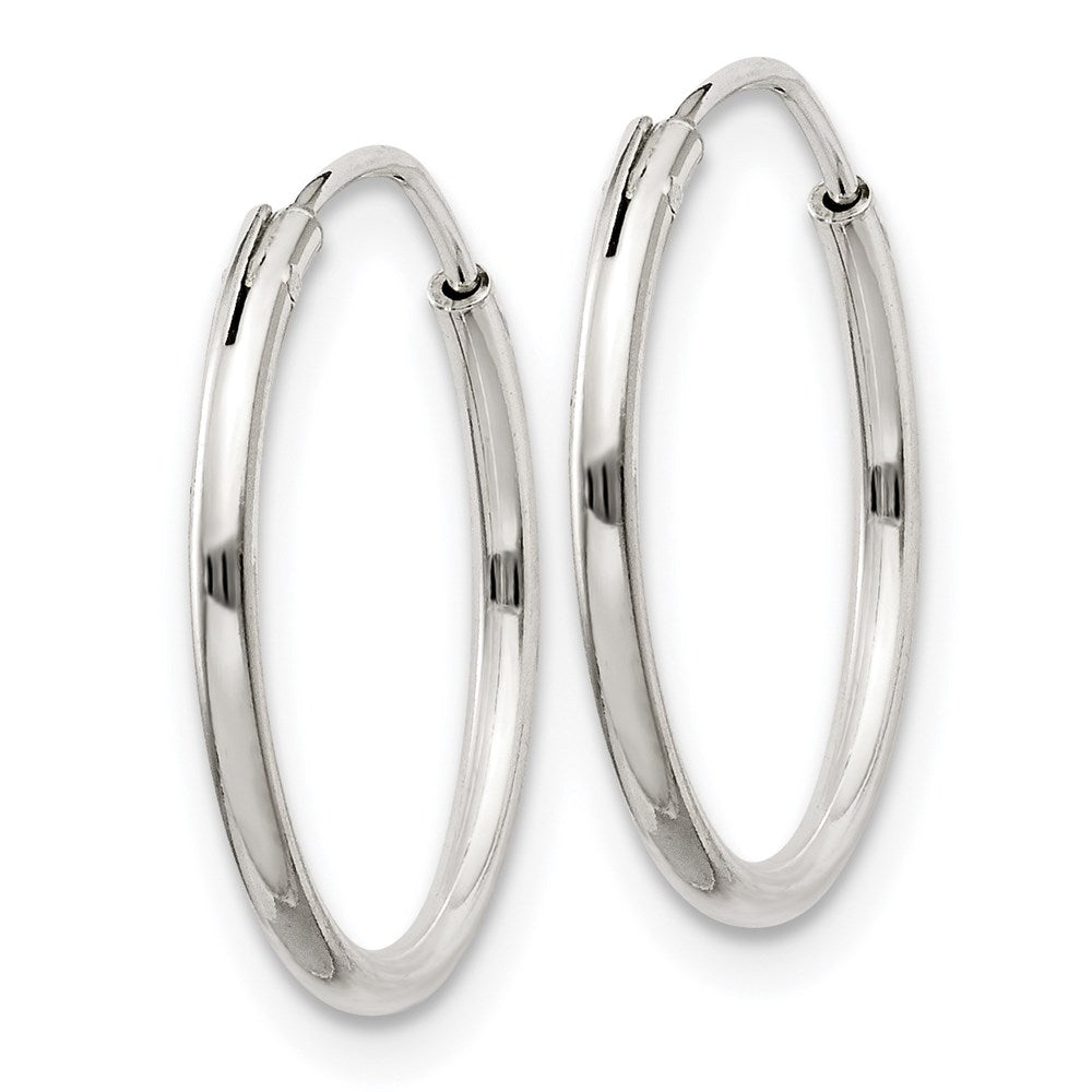 Sterlingsilber 1.3mm Creolen