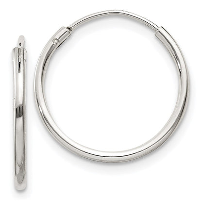 Sterlingsilber 1.3mm Creolen