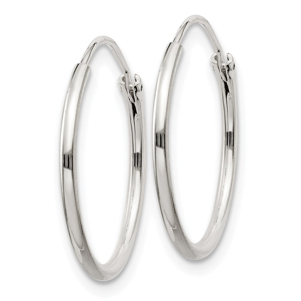 Sterlingsilber 1.3mm Creolen