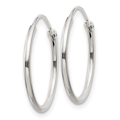 Sterlingsilber 1.3mm Creolen