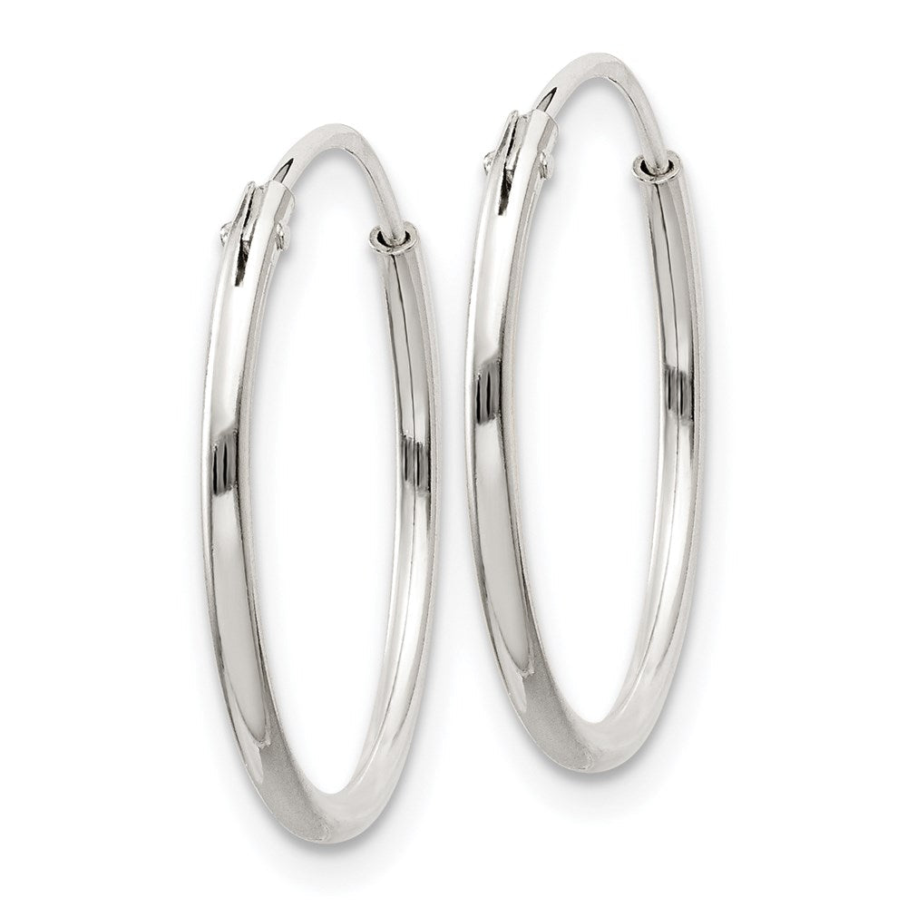 Sterlingsilber 1.3mm Creolen