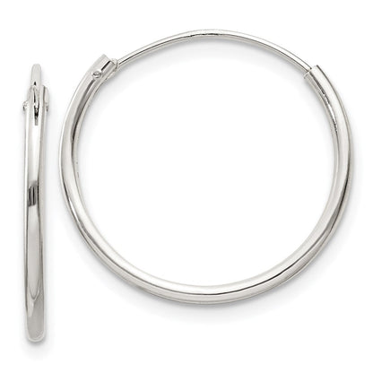 Sterlingsilber 1.3mm Creolen