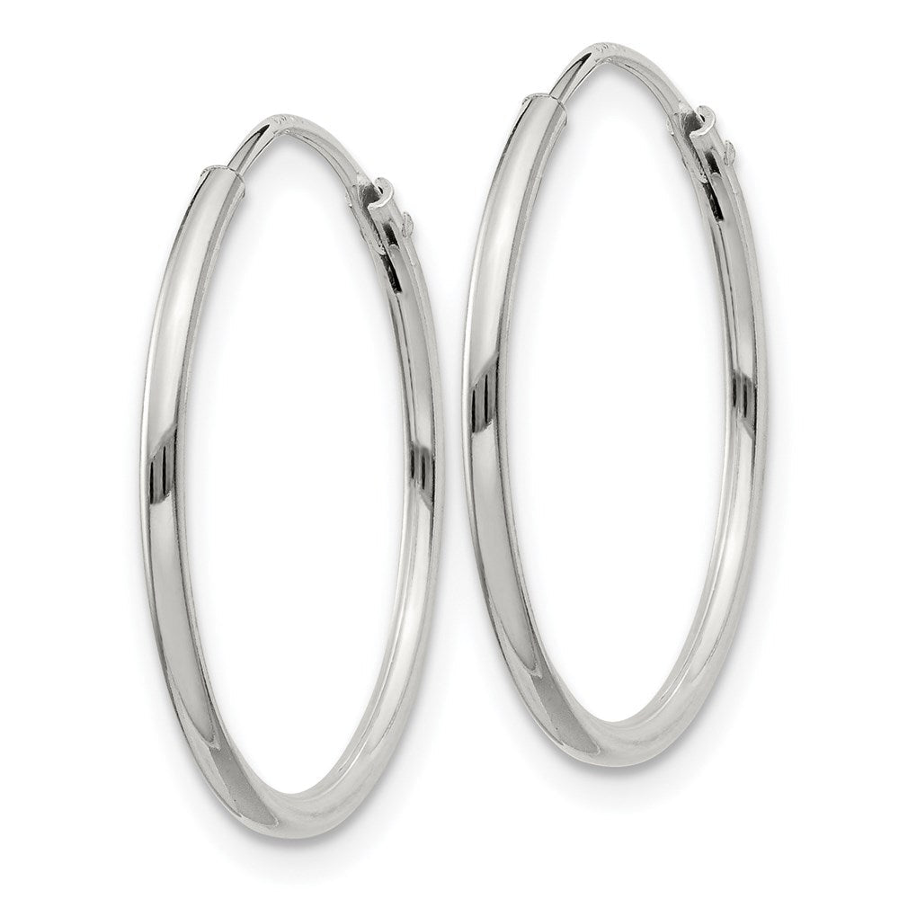 Sterlingsilber 1.3mm Creolen