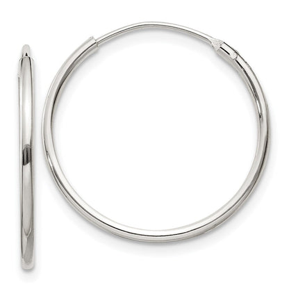 Sterlingsilber 1.3mm Creolen