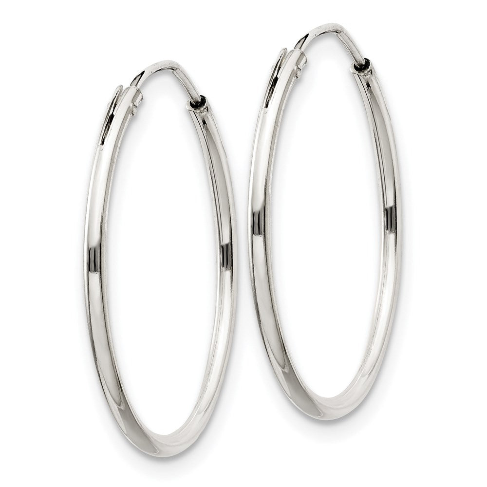 Sterlingsilber 1.3mm Creolen