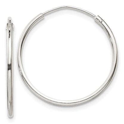 Sterlingsilber 1.3mm Creolen