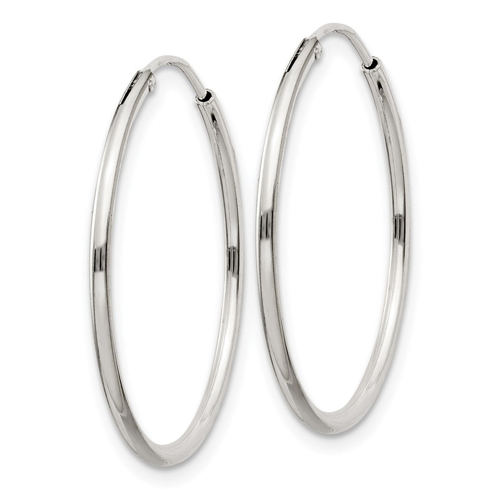 Sterlingsilber 1.3mm Creolen