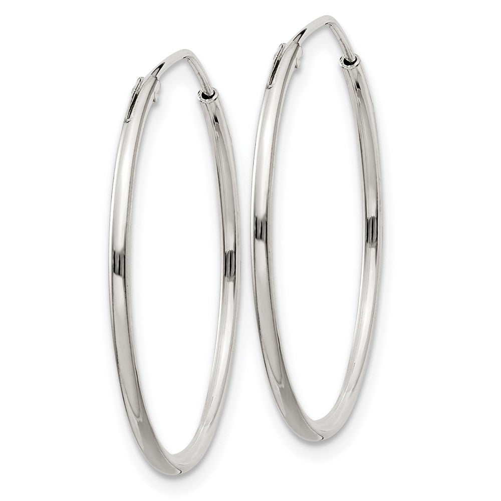 Sterlingsilber 1.3mm Creolen