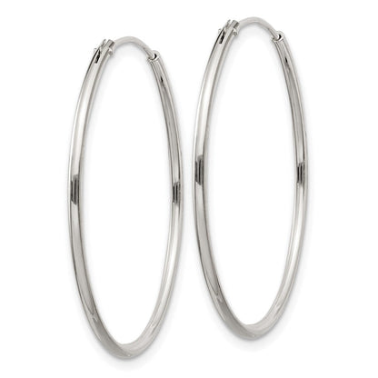Sterlingsilber 1.3mm Creolen