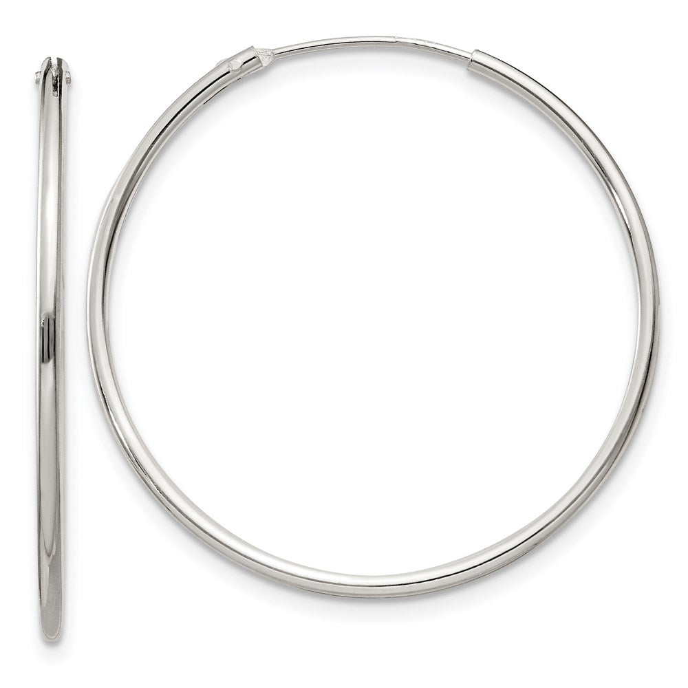 Sterlingsilber 1.3mm Creolen