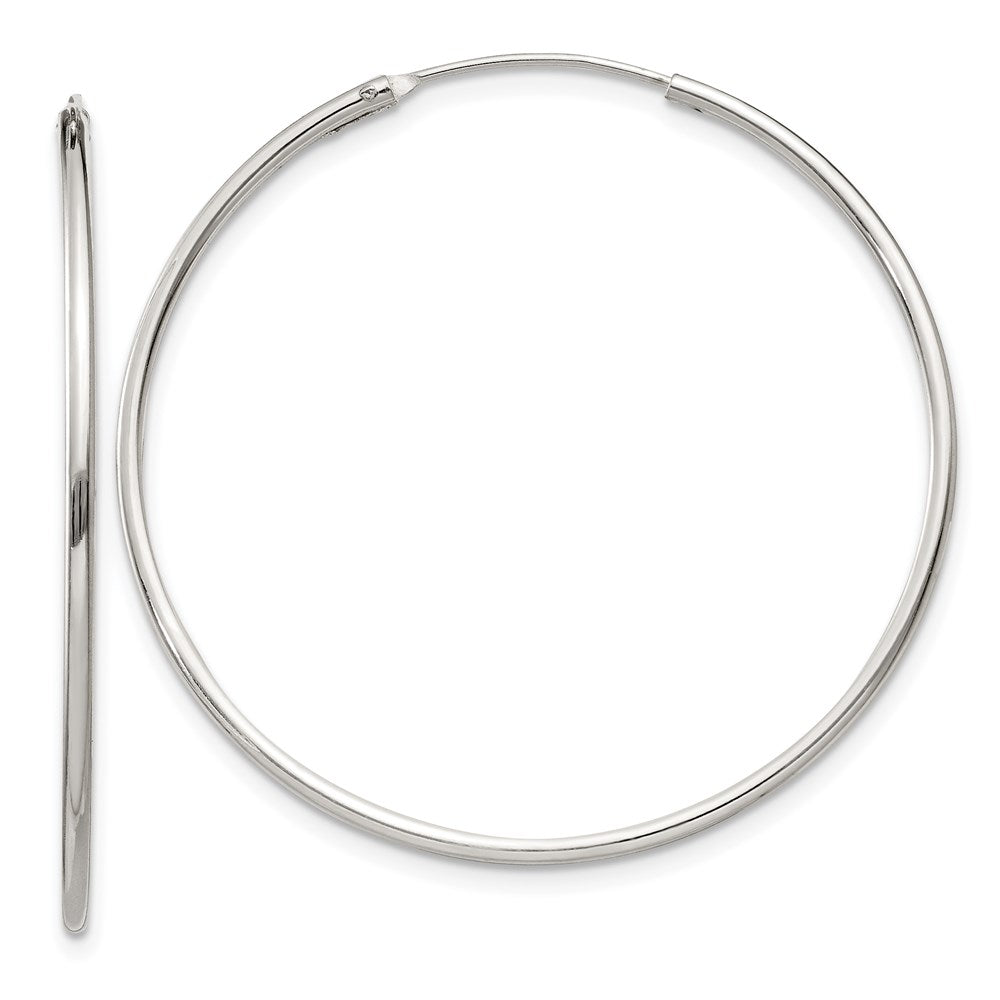 Sterlingsilber 1.3mm Creolen