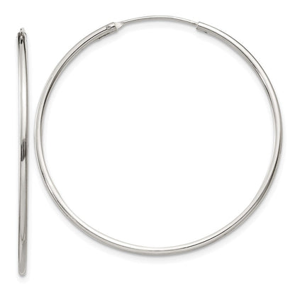 Sterlingsilber 1.3mm Creolen