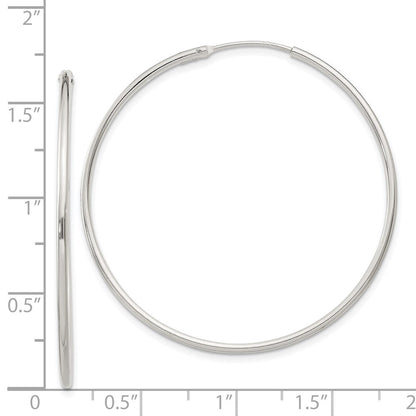 Sterlingsilber 1.3mm Creolen