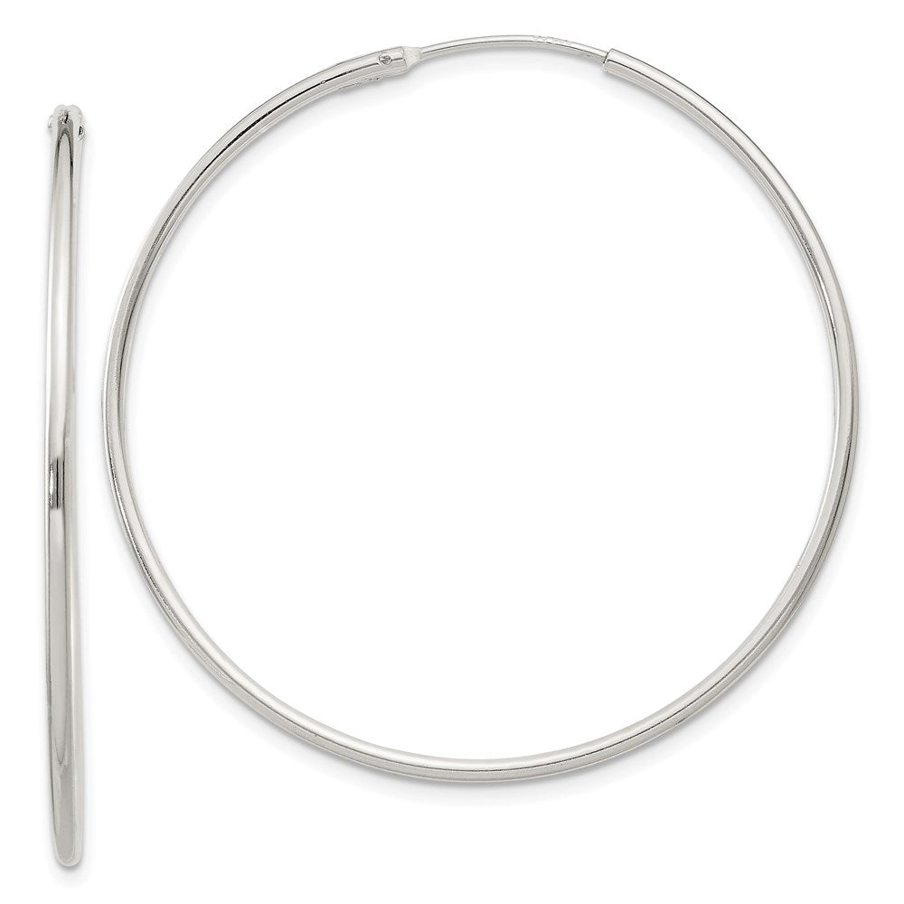 Sterlingsilber 1.3mm Creolen