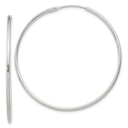 Sterlingsilber 1.3mm Creolen