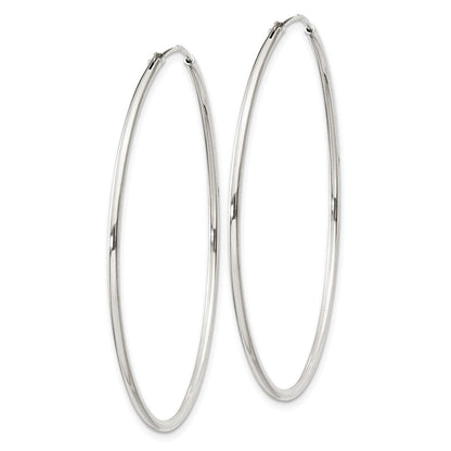 Sterlingsilber 1.3mm Creolen