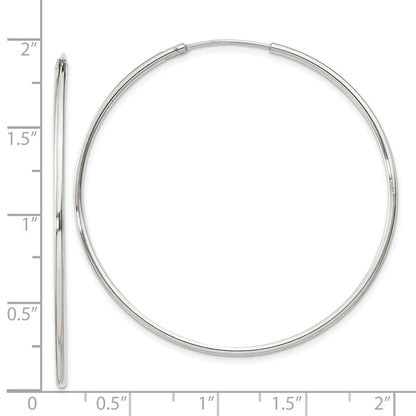Sterlingsilber 1.3mm Creolen
