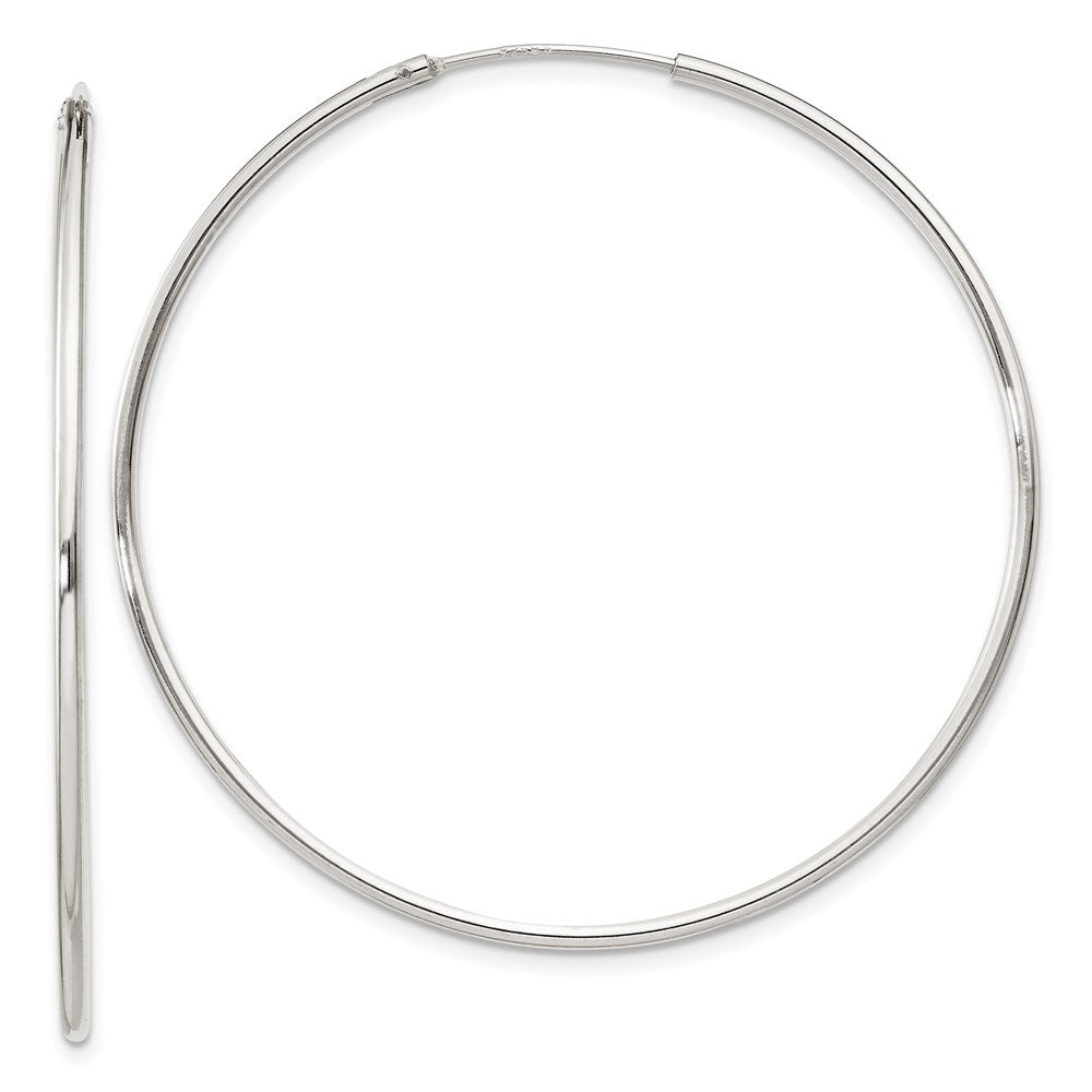 Sterlingsilber 1.3mm Creolen