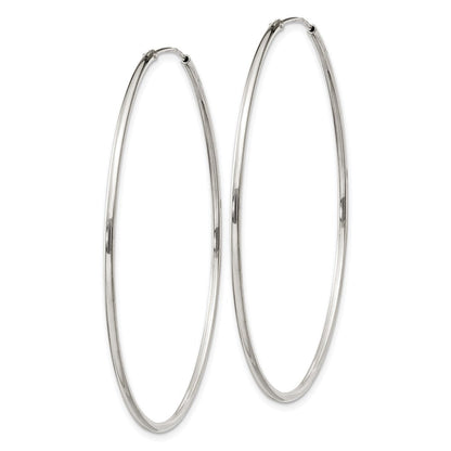 Sterlingsilber 1.3mm Creolen