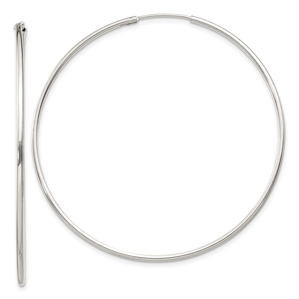Sterlingsilber 1.3mm Creolen