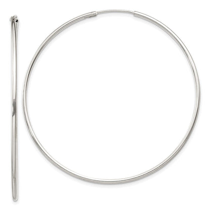 Sterlingsilber 1.3mm Creolen