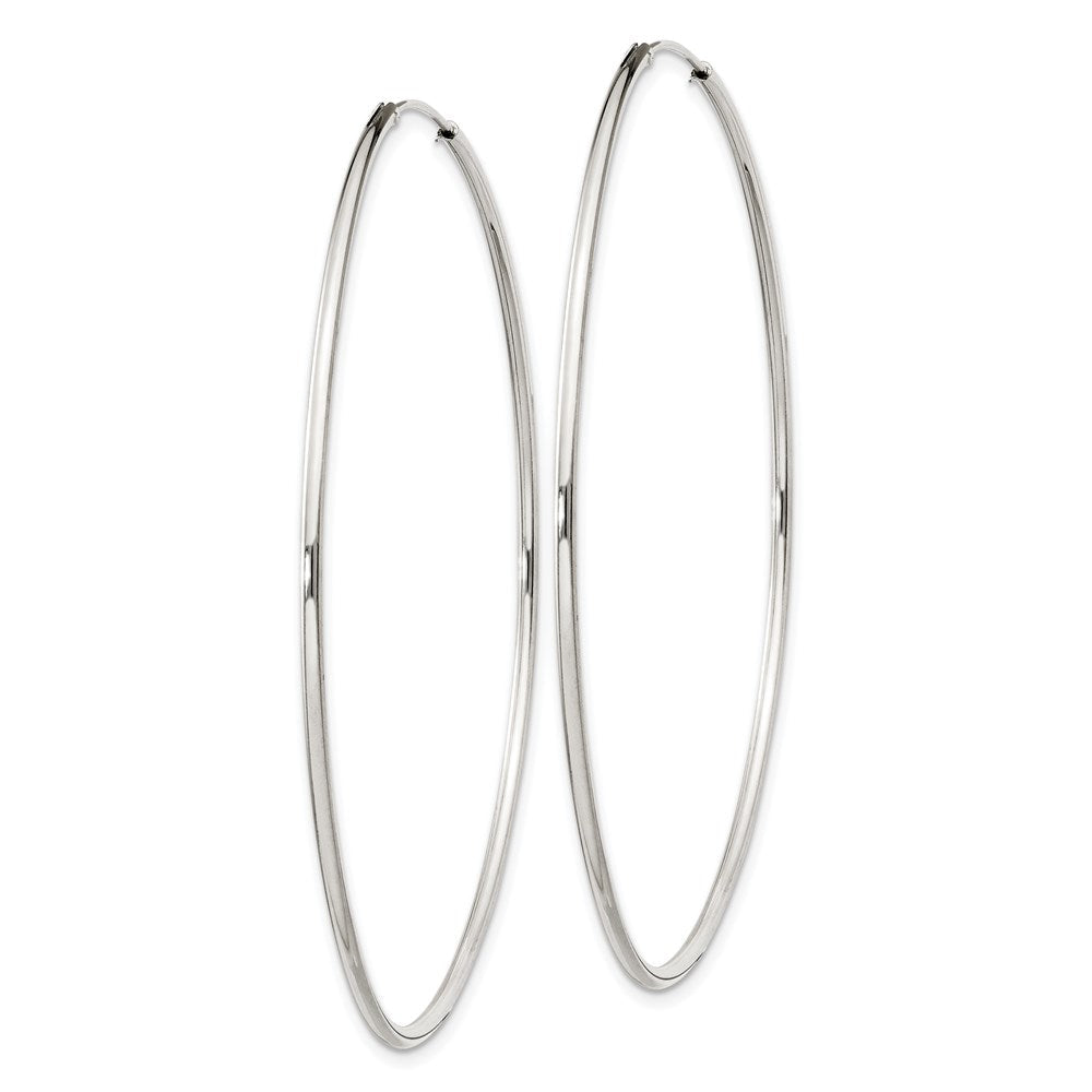 Sterlingsilber 1.3mm Creolen
