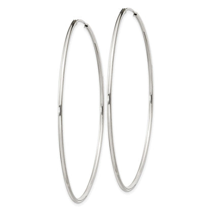 Sterlingsilber 1.3mm Creolen