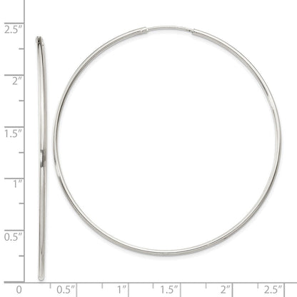 Sterlingsilber 1.3mm Creolen