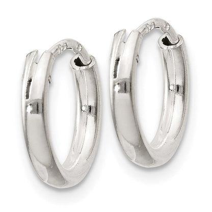 Sterlingsilber 2mm Creolen