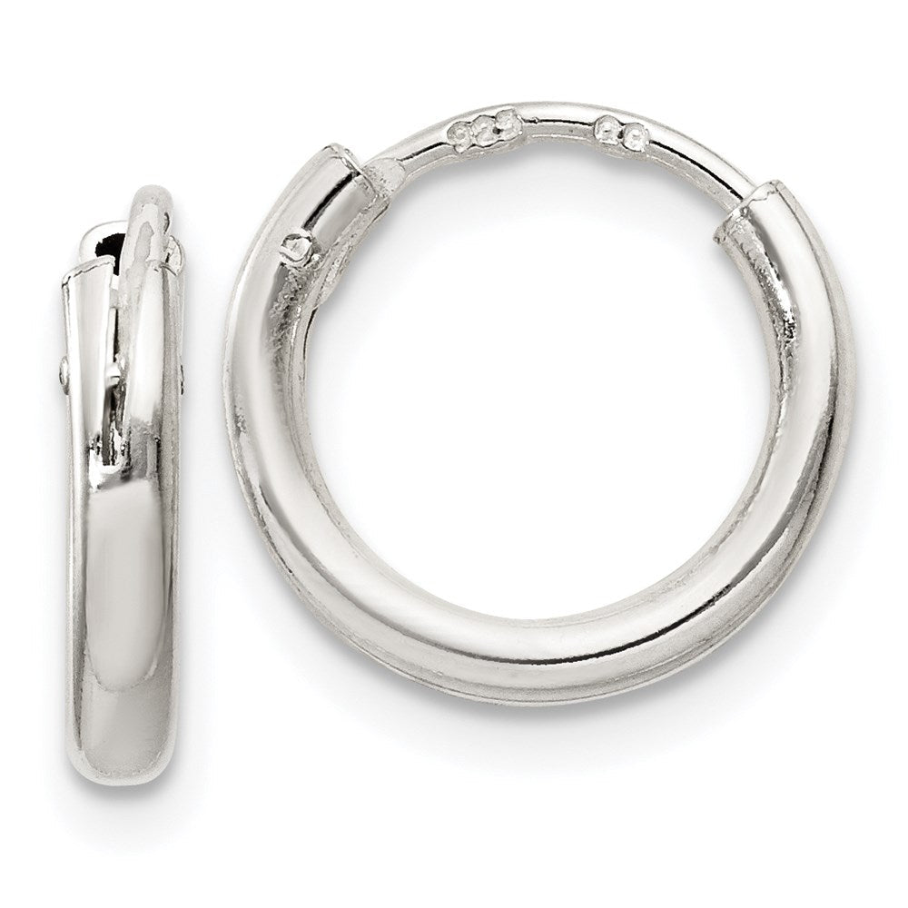Sterlingsilber 2mm Creolen