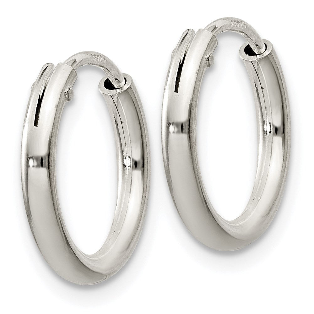 Sterlingsilber 2mm Creolen
