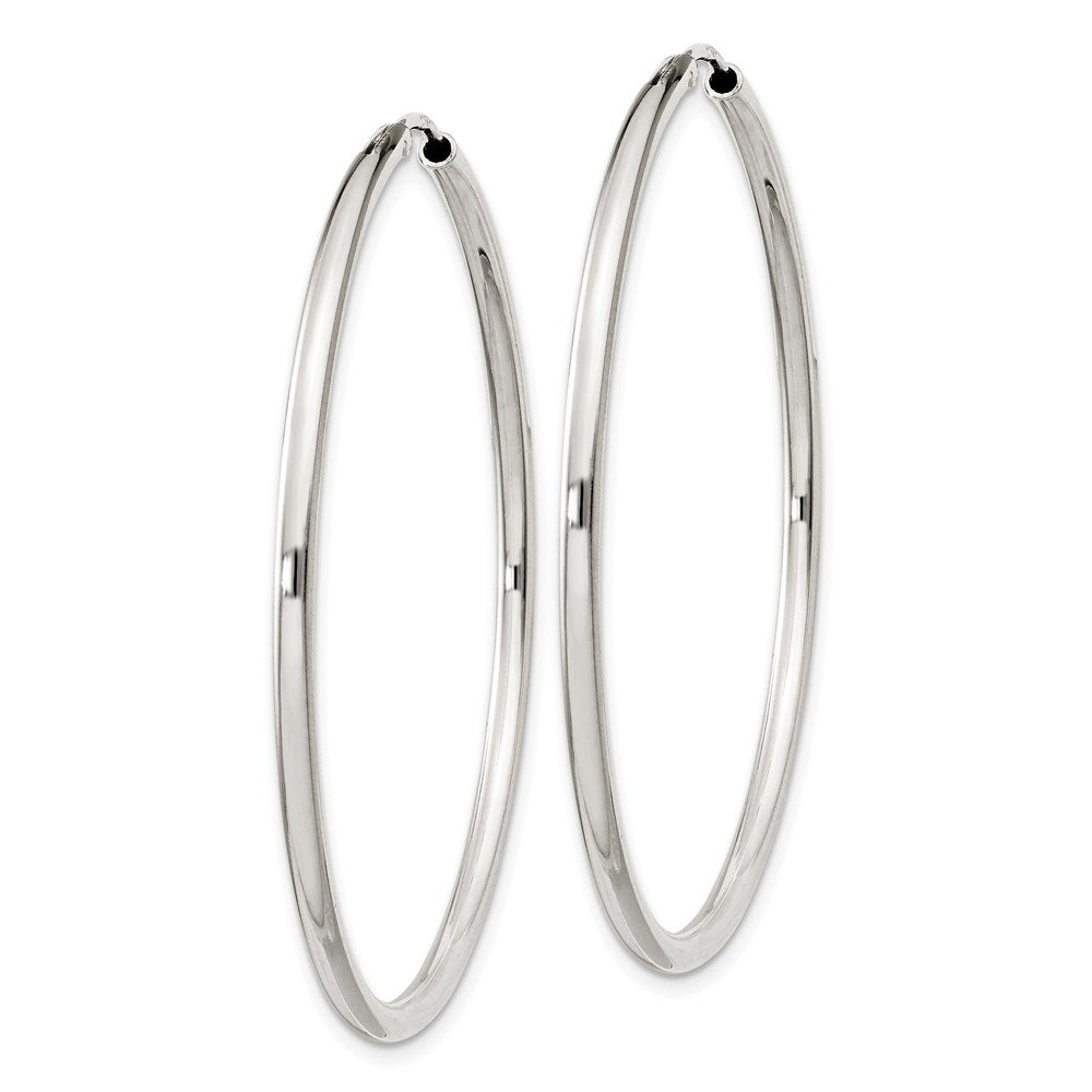Sterlingsilber 2mm Creolen