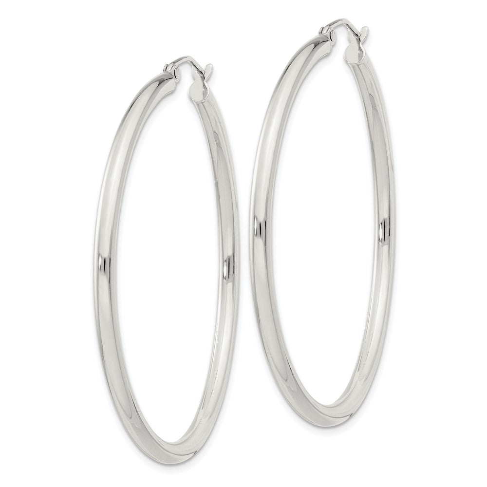 Sterlingsilber 2.5mm Rund Creolen