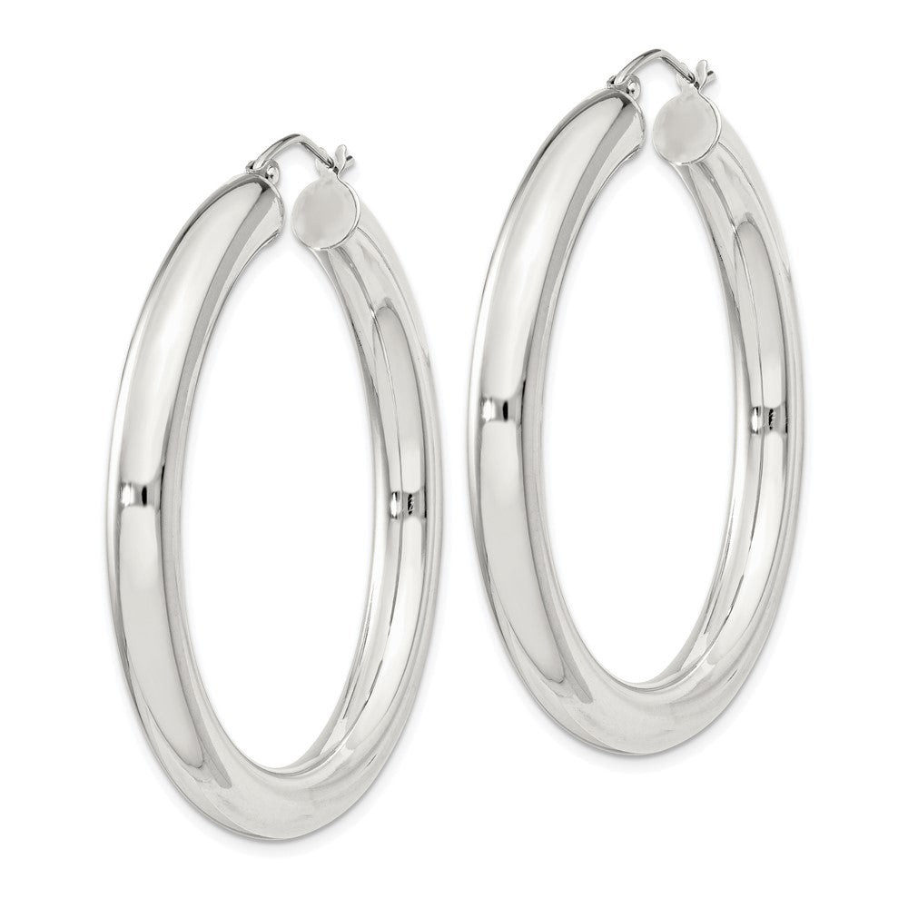 Sterlingsilber 5mm Rund Creolen