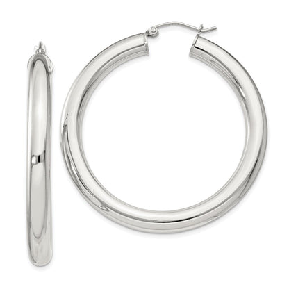Sterlingsilber 5mm Rund Creolen