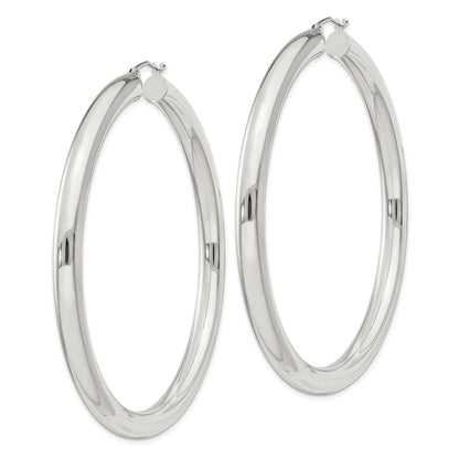 Sterlingsilber 5mm Rund Creolen