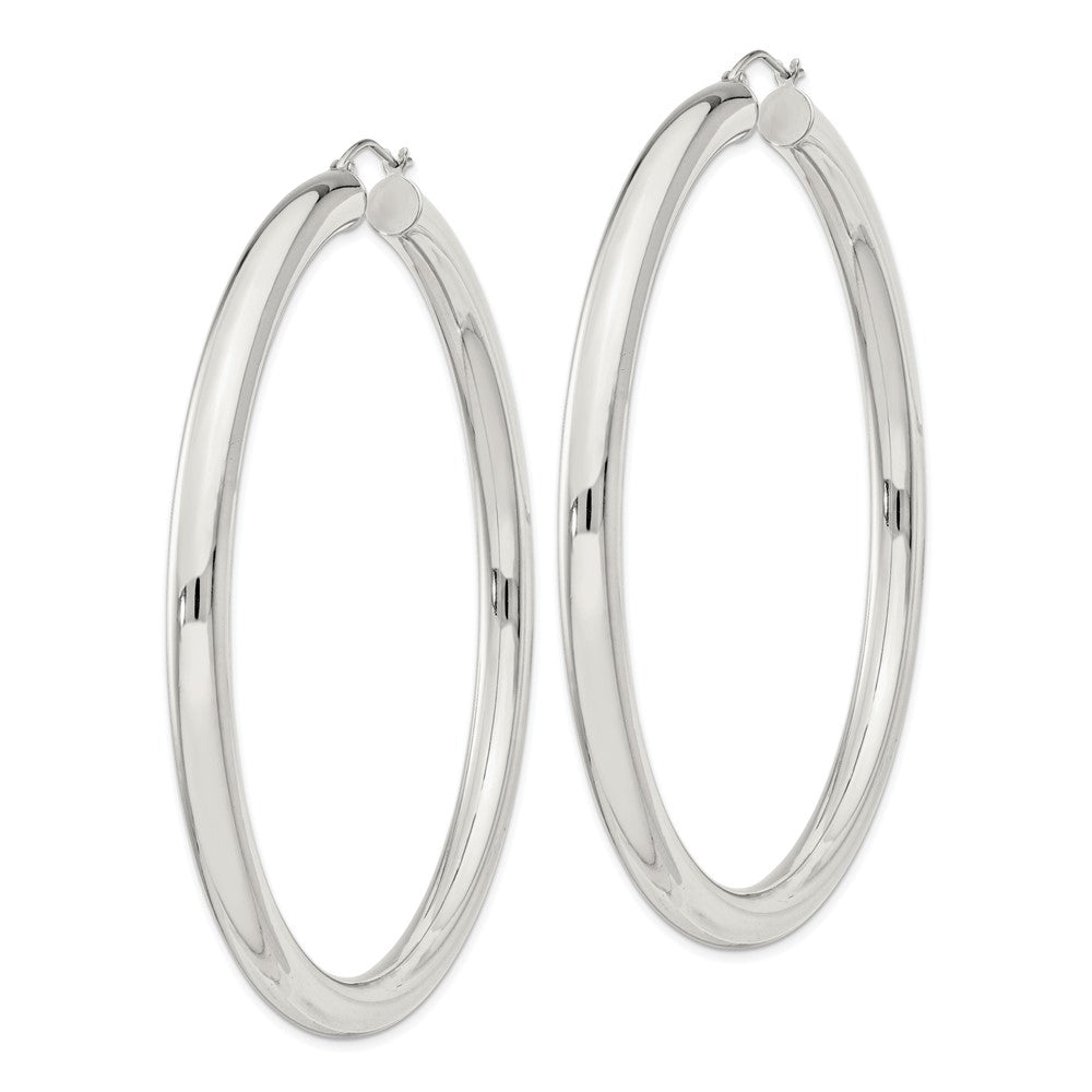 Sterlingsilber 5mm Rund Creolen