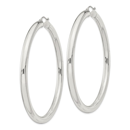 Sterlingsilber 5mm Rund Creolen