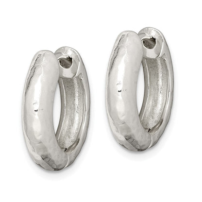 Sterlingsilber Klappbar Creolen