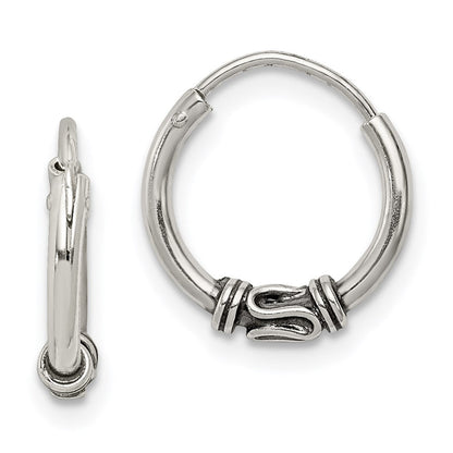 Sterlingsilber Antikisiert Creolen