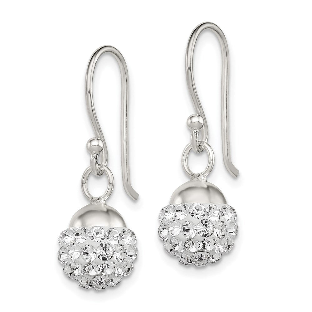 Sterlingsilber Hängend mit Stellux Kristall Ohrringe