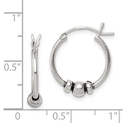 Sterlingsilber Antikisiert Creolen