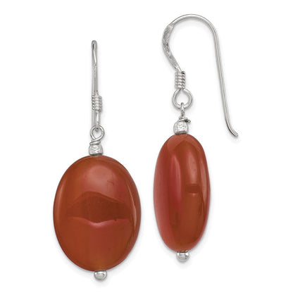 Sterlingsilber Carnelian Ohrringe