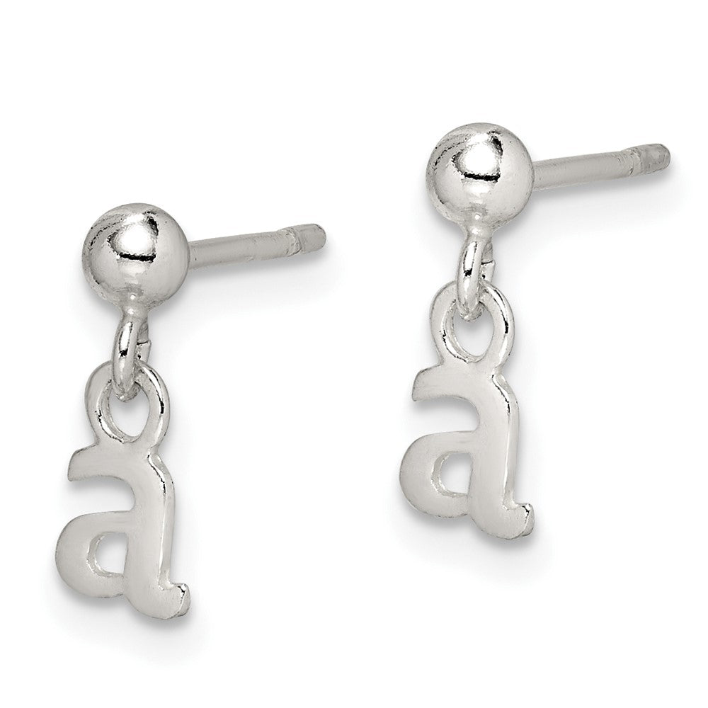 Sterlingsilber Poliert A Hängend Ohrstecker