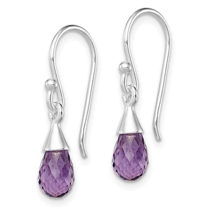 Sterlingsilber Amethyst Ohrhänger