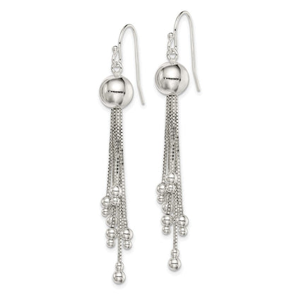 Sterlingsilber Hirte Haken Ohrringe