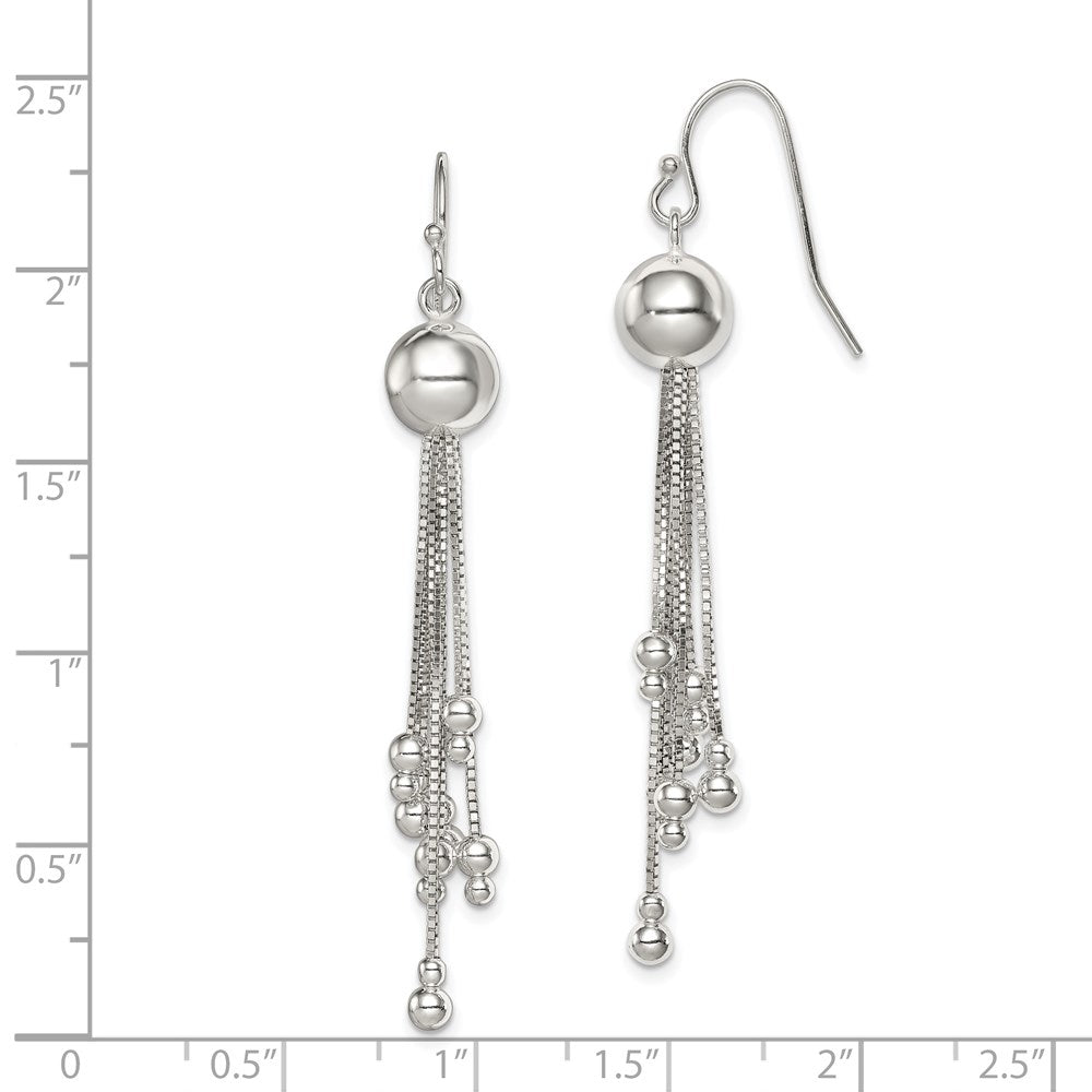 Sterlingsilber Hirte Haken Ohrringe