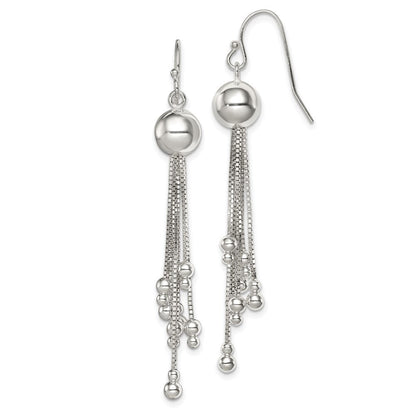 Sterlingsilber Hirte Haken Ohrringe