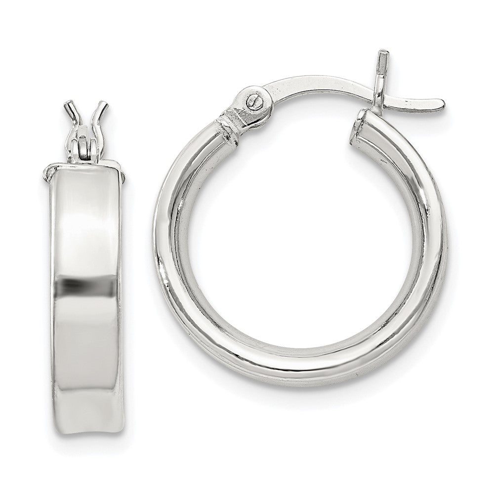 Sterlingsilber 4x16mm Creolen